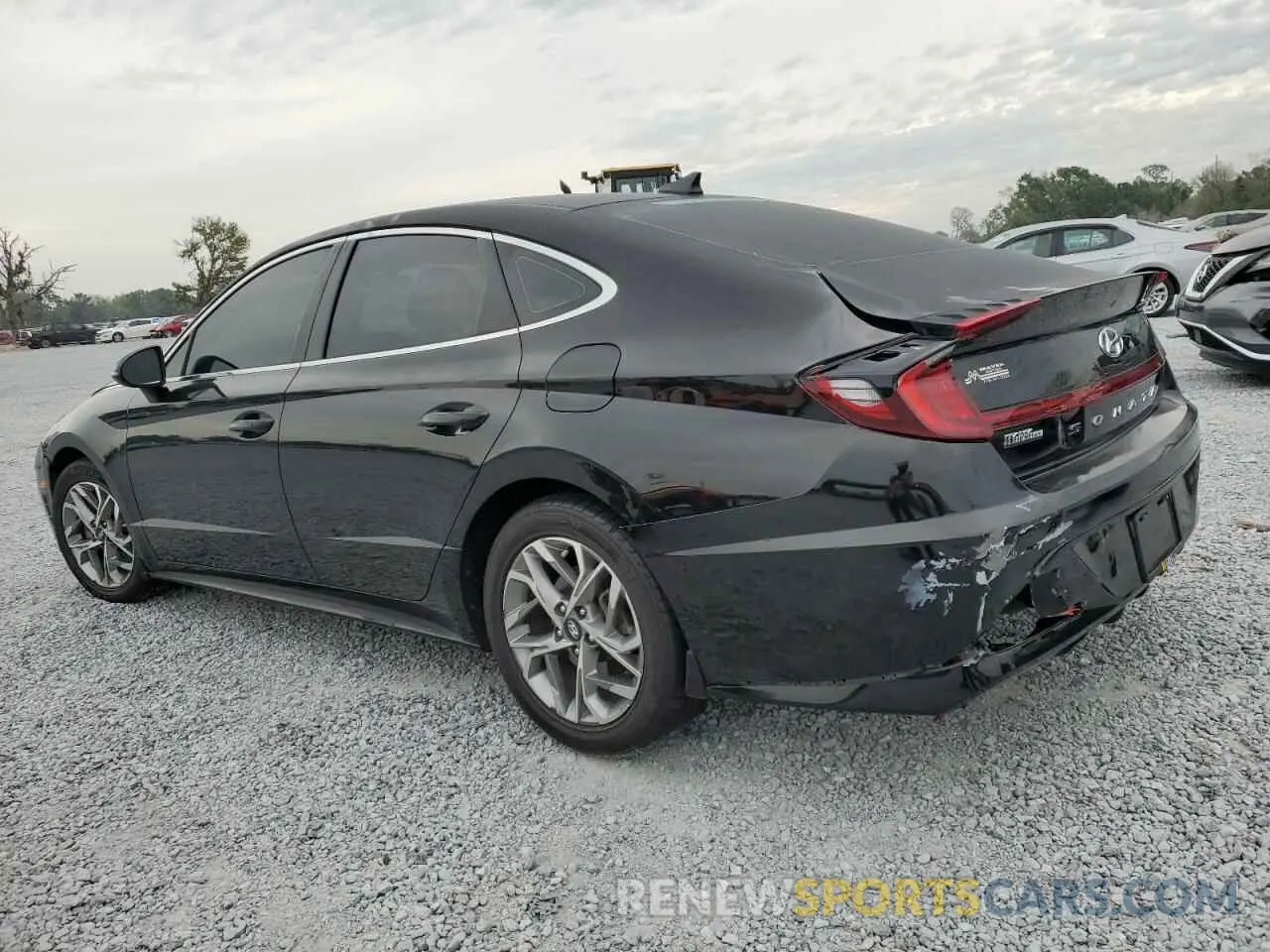 2 fotografías del automóvil dañado 5NPEL4JA6MH067822 HYUNDAI SONATA 2021