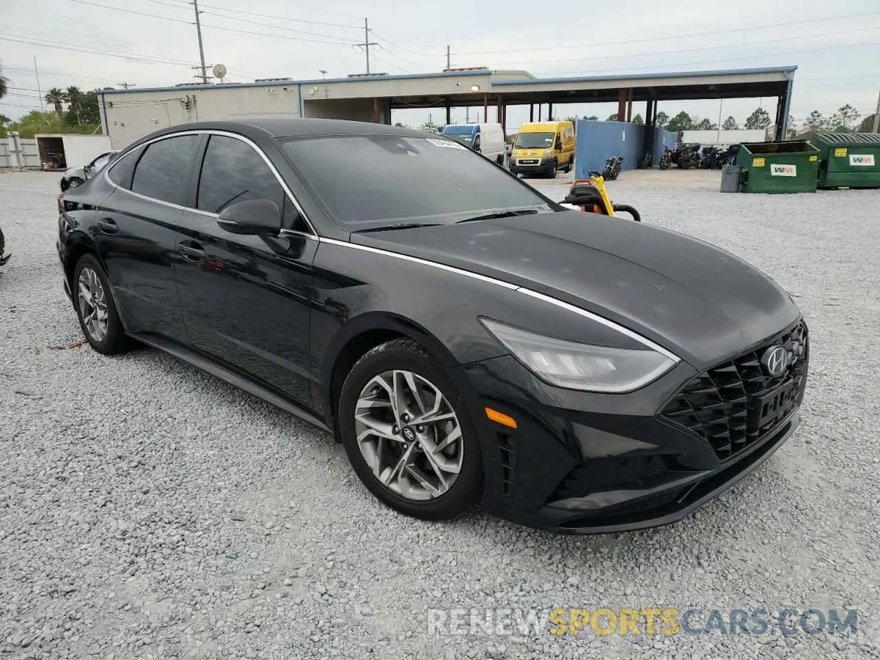 4 fotografías del automóvil dañado 5NPEL4JA6MH067822 HYUNDAI SONATA 2021