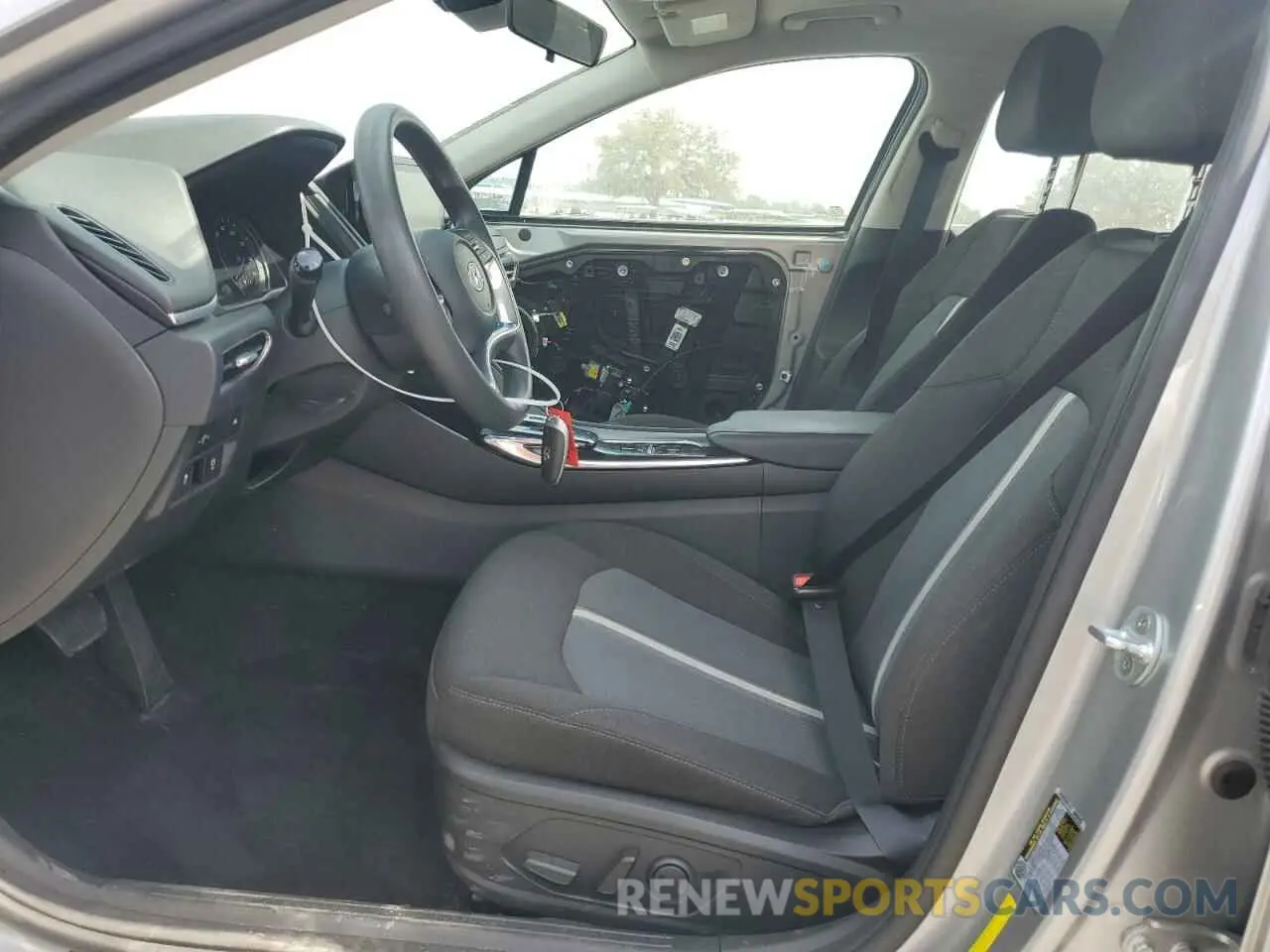 7 fotografías del automóvil dañado 5NPEL4JA6MH107073 HYUNDAI SONATA 2021