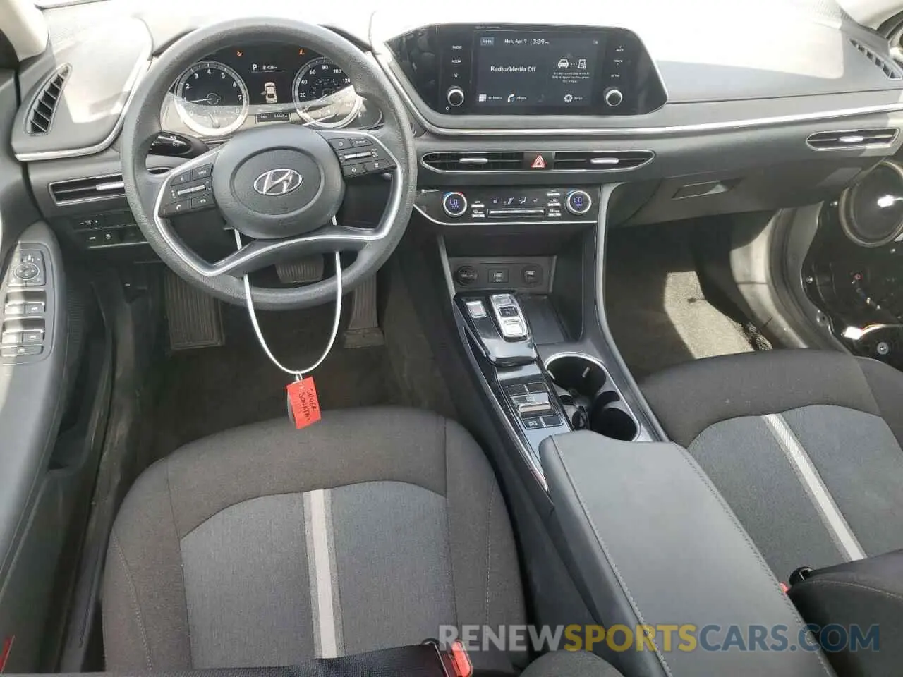 8 fotografías del automóvil dañado 5NPEL4JA6MH107073 HYUNDAI SONATA 2021