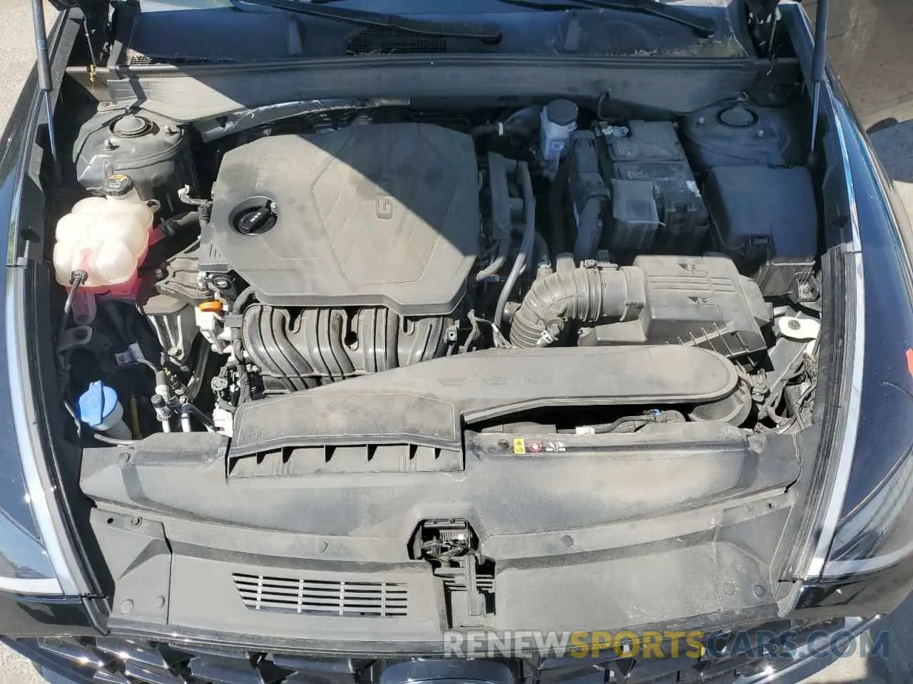11 fotografías del automóvil dañado 5NPEL4JA7MH102495 HYUNDAI SONATA 2021