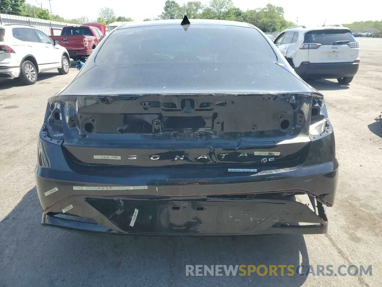 6 fotografías del automóvil dañado 5NPEL4JA7MH102495 HYUNDAI SONATA 2021