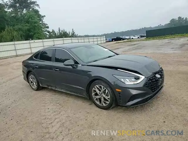 13 fotografías del automóvil dañado 5NPEL4JA8MH069507 HYUNDAI SONATA 2021