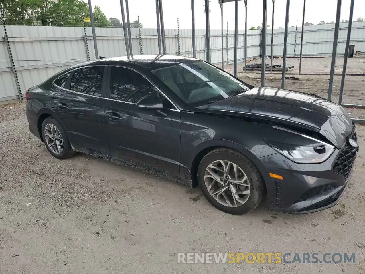 4 fotografías del automóvil dañado 5NPEL4JA8MH069507 HYUNDAI SONATA 2021