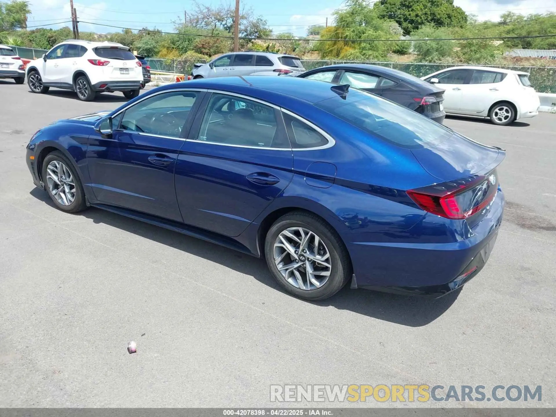 3 fotografías del automóvil dañado 5NPEL4JA9MH086333 HYUNDAI SONATA 2021