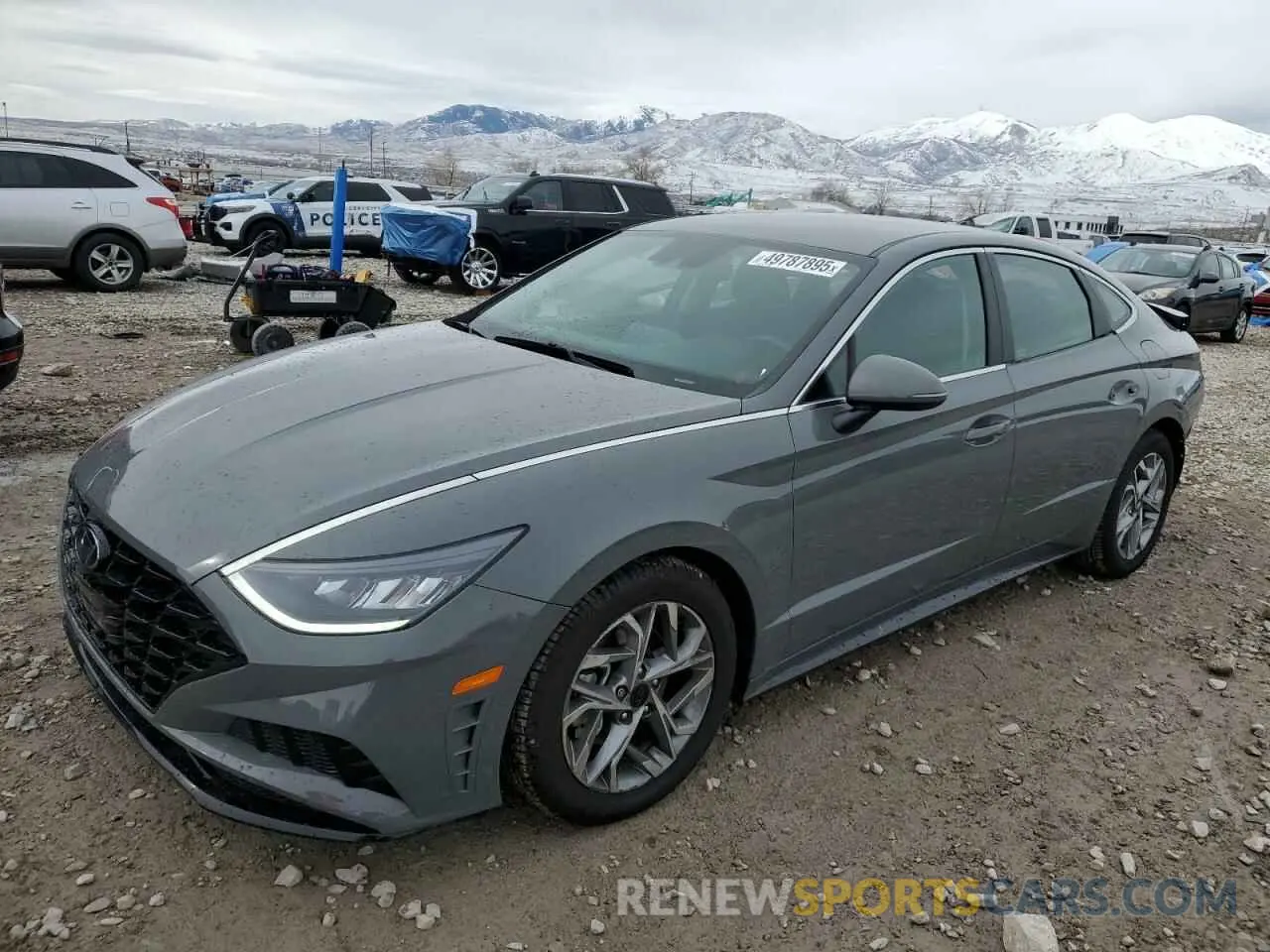 1 fotografías del automóvil dañado 5NPEL4JA9MH090446 HYUNDAI SONATA 2021