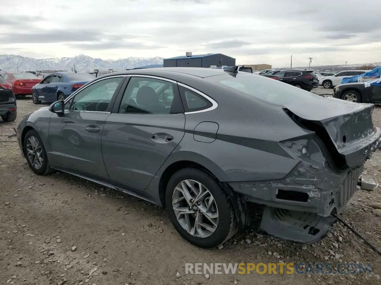 2 fotografías del automóvil dañado 5NPEL4JA9MH090446 HYUNDAI SONATA 2021