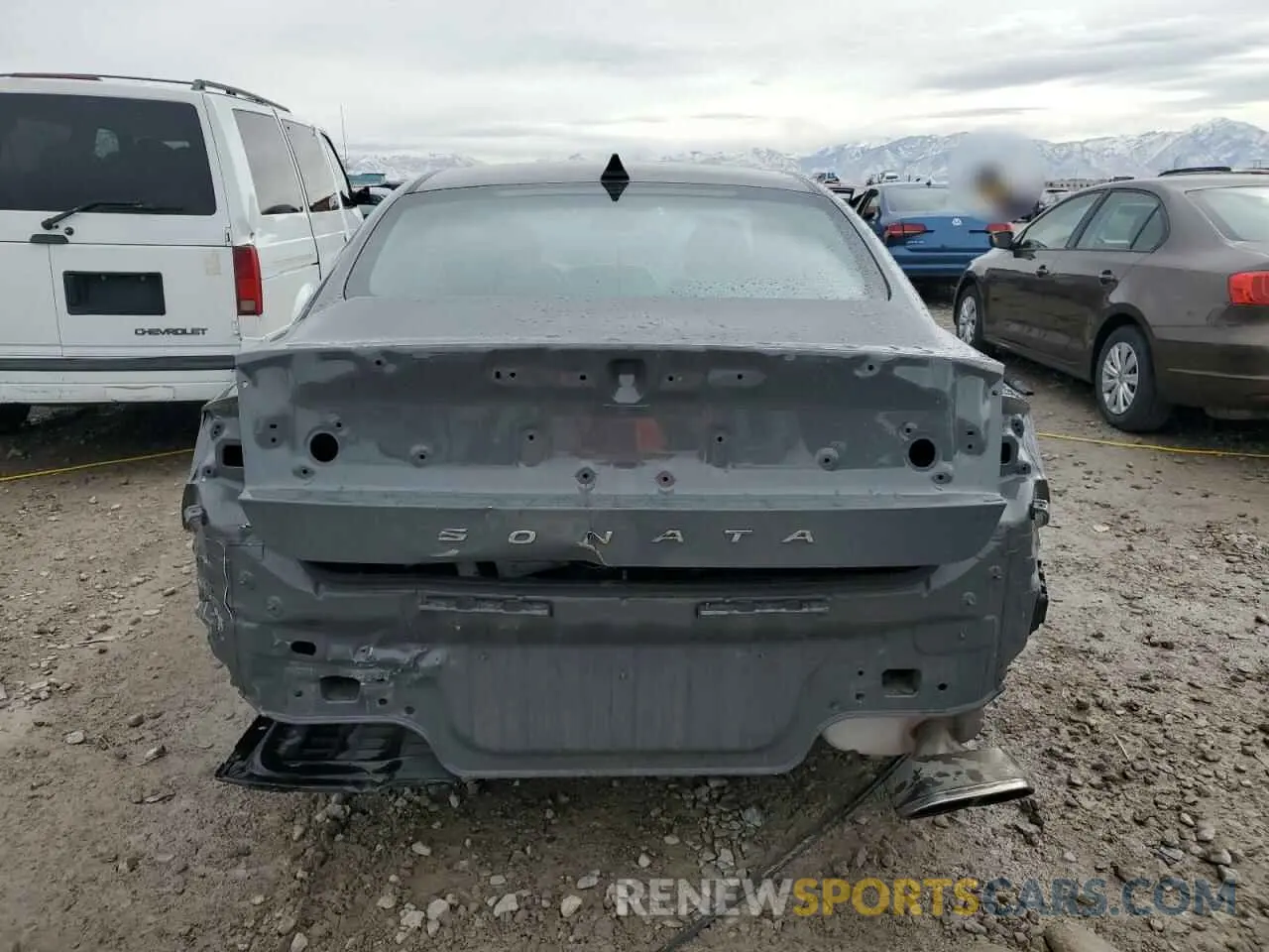 6 fotografías del automóvil dañado 5NPEL4JA9MH090446 HYUNDAI SONATA 2021