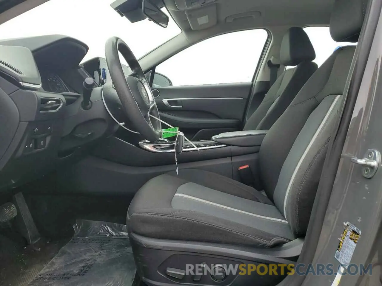 7 fotografías del automóvil dañado 5NPEL4JA9MH090446 HYUNDAI SONATA 2021