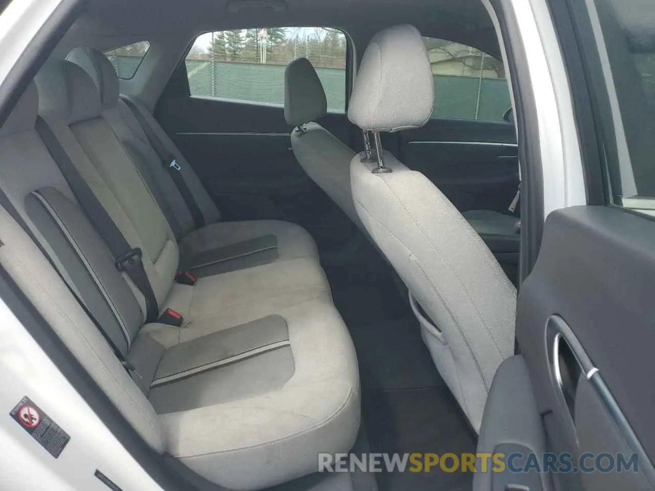 10 fotografías del automóvil dañado 5NPEL4JA9MH096618 HYUNDAI SONATA 2021