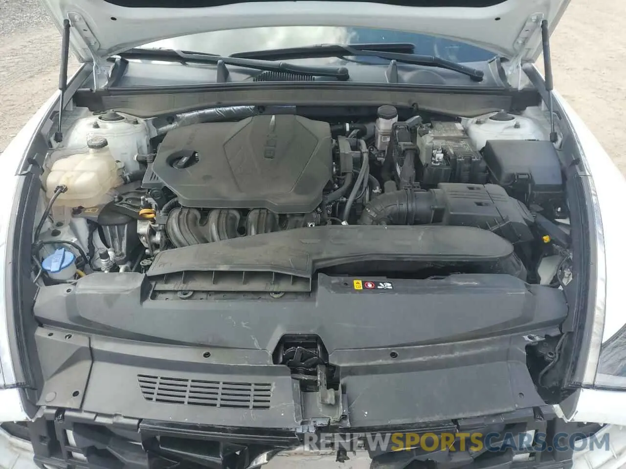 11 fotografías del automóvil dañado 5NPEL4JA9MH096618 HYUNDAI SONATA 2021