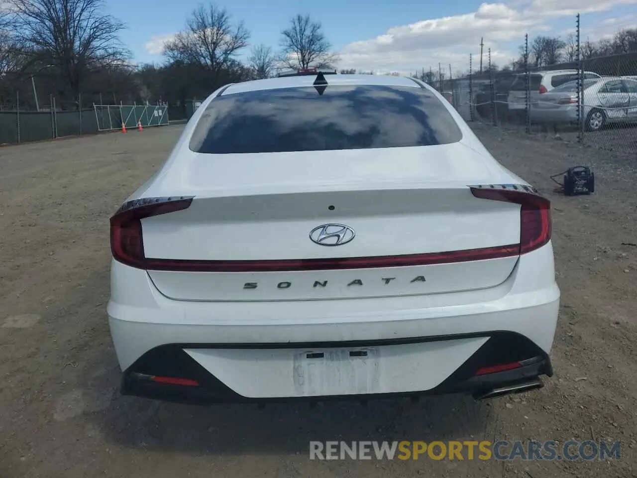 6 fotografías del automóvil dañado 5NPEL4JA9MH096618 HYUNDAI SONATA 2021