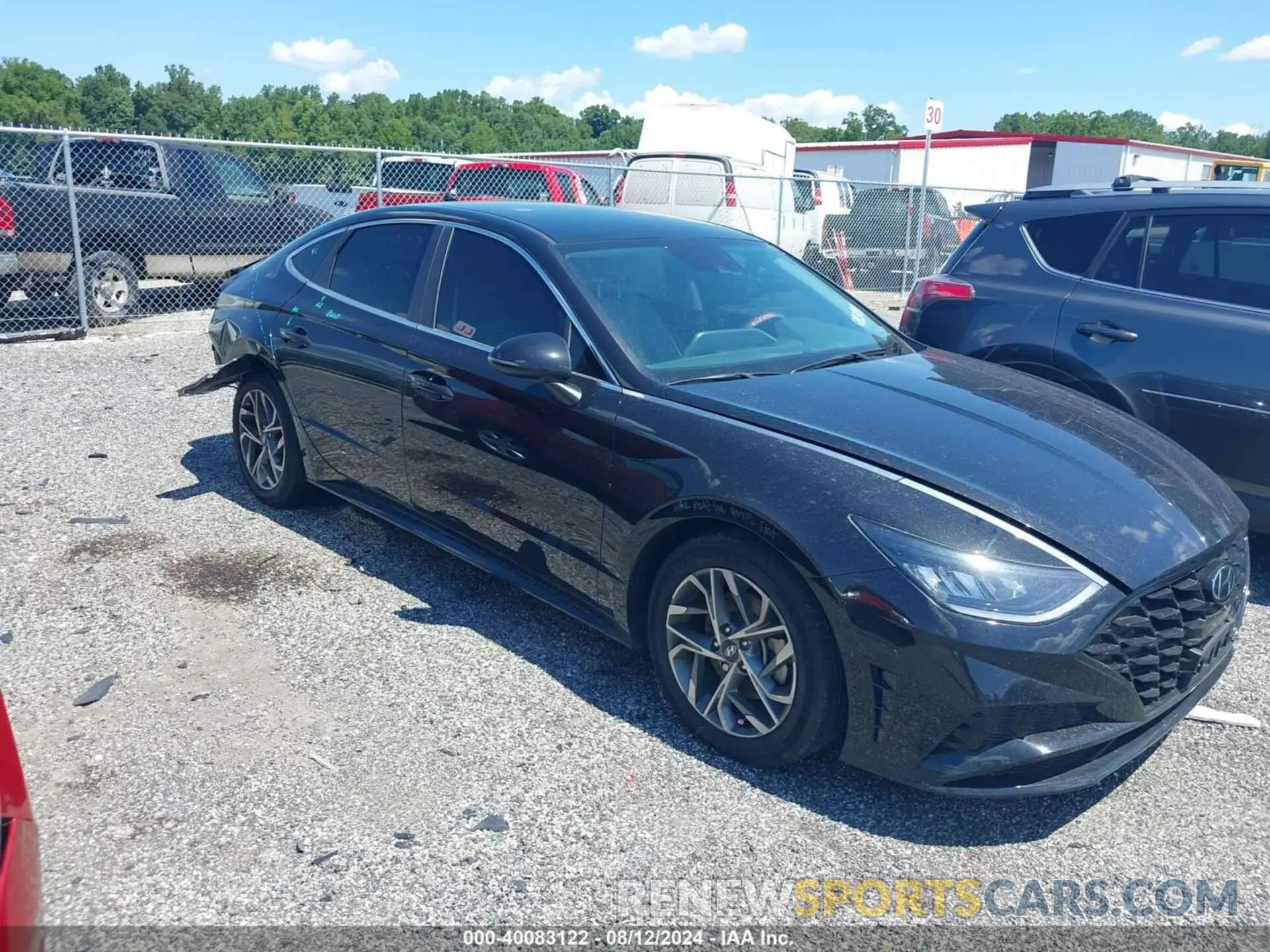 13 fotografías del automóvil dañado 5NPEL4JA9MH114860 HYUNDAI SONATA 2021