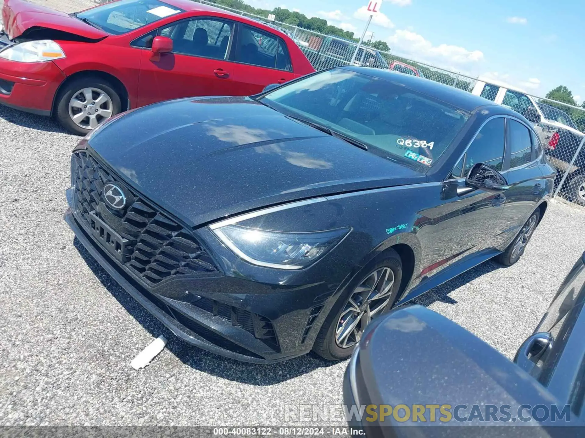2 fotografías del automóvil dañado 5NPEL4JA9MH114860 HYUNDAI SONATA 2021