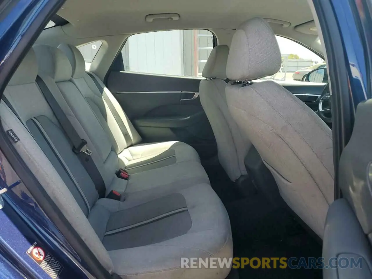 10 fotografías del automóvil dañado 5NPEL4JA9MH129732 HYUNDAI SONATA 2021