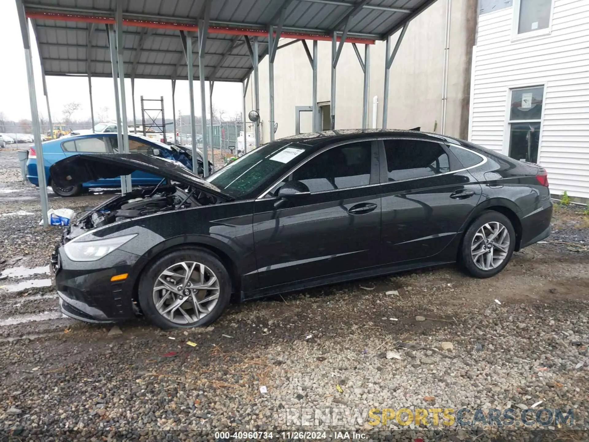 15 fotografías del automóvil dañado 5NPEL4JAXMH094568 HYUNDAI SONATA 2021