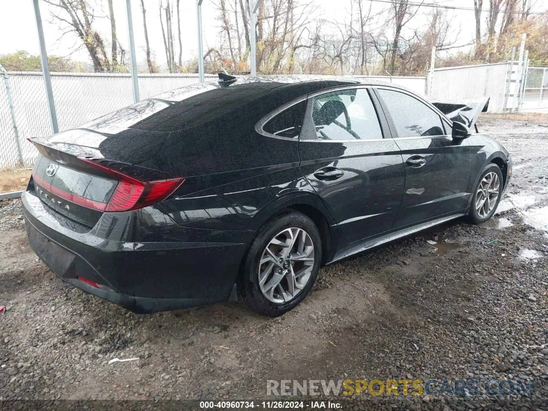 4 fotografías del automóvil dañado 5NPEL4JAXMH094568 HYUNDAI SONATA 2021