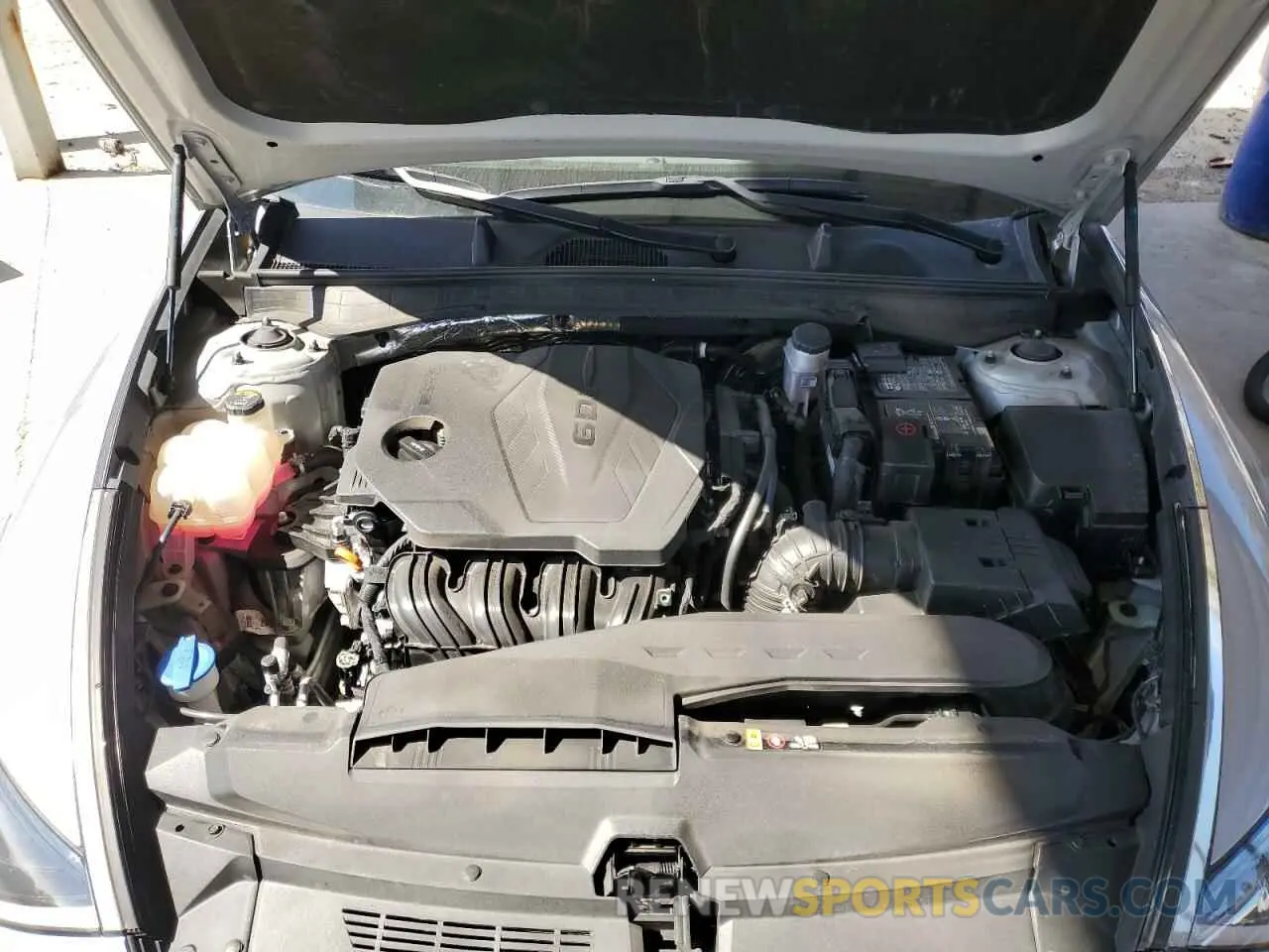 11 fotografías del automóvil dañado 5NPEL4JAXMH115032 HYUNDAI SONATA 2021