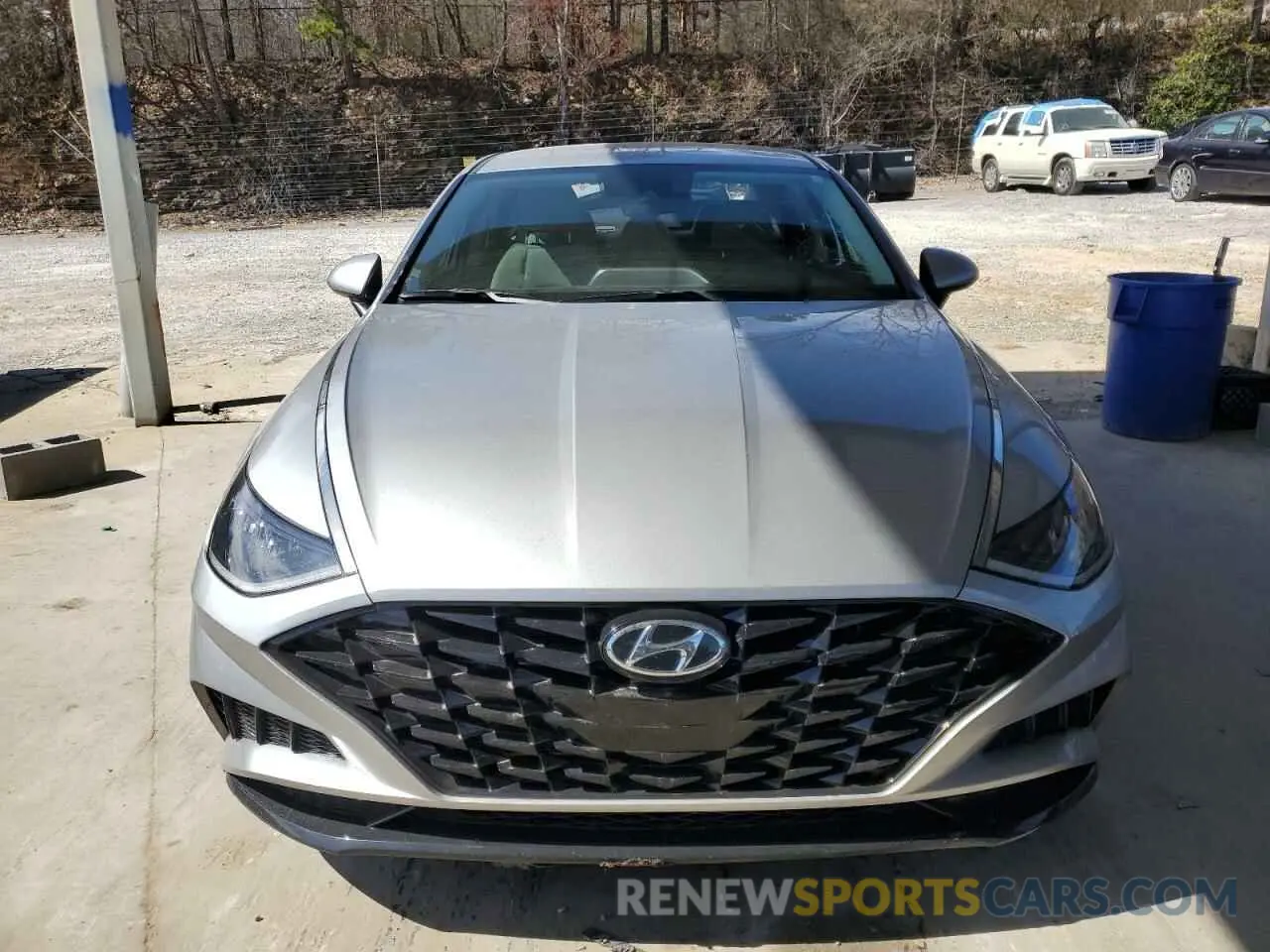 5 fotografías del automóvil dañado 5NPEL4JAXMH115032 HYUNDAI SONATA 2021