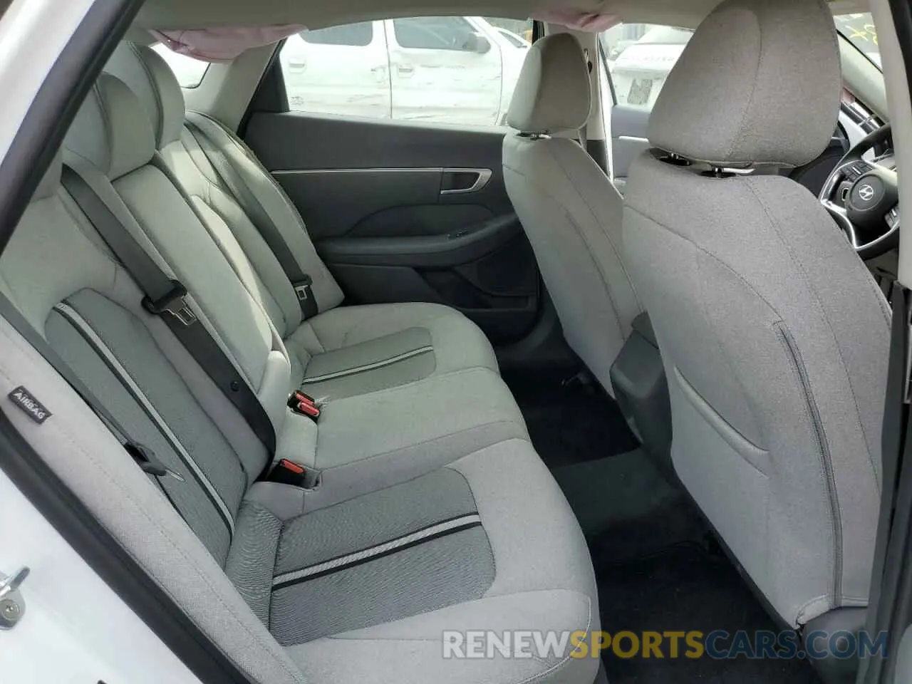 10 fotografías del automóvil dañado 5NPEL4JAXMH121624 HYUNDAI SONATA 2021