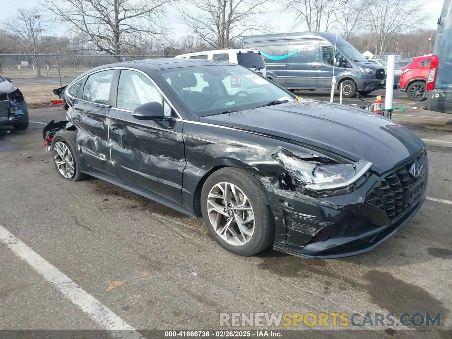 1 fotografías del automóvil dañado KMHL14JA0MA160383 HYUNDAI SONATA 2021