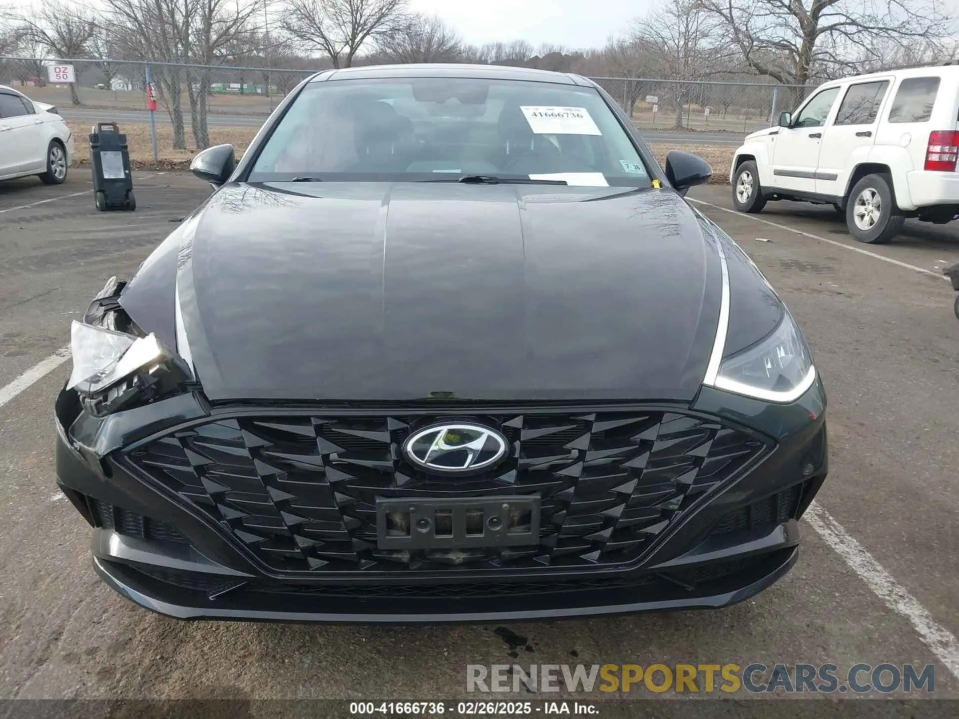 12 fotografías del automóvil dañado KMHL14JA0MA160383 HYUNDAI SONATA 2021