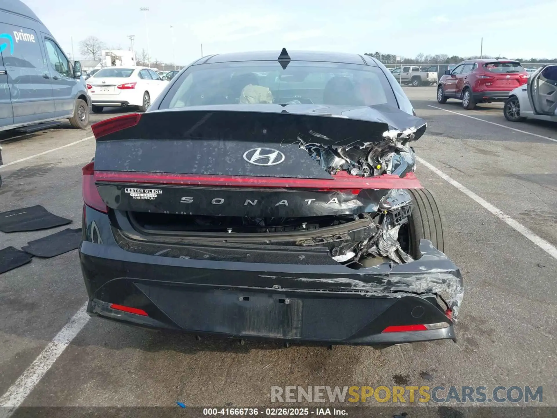 16 fotografías del automóvil dañado KMHL14JA0MA160383 HYUNDAI SONATA 2021