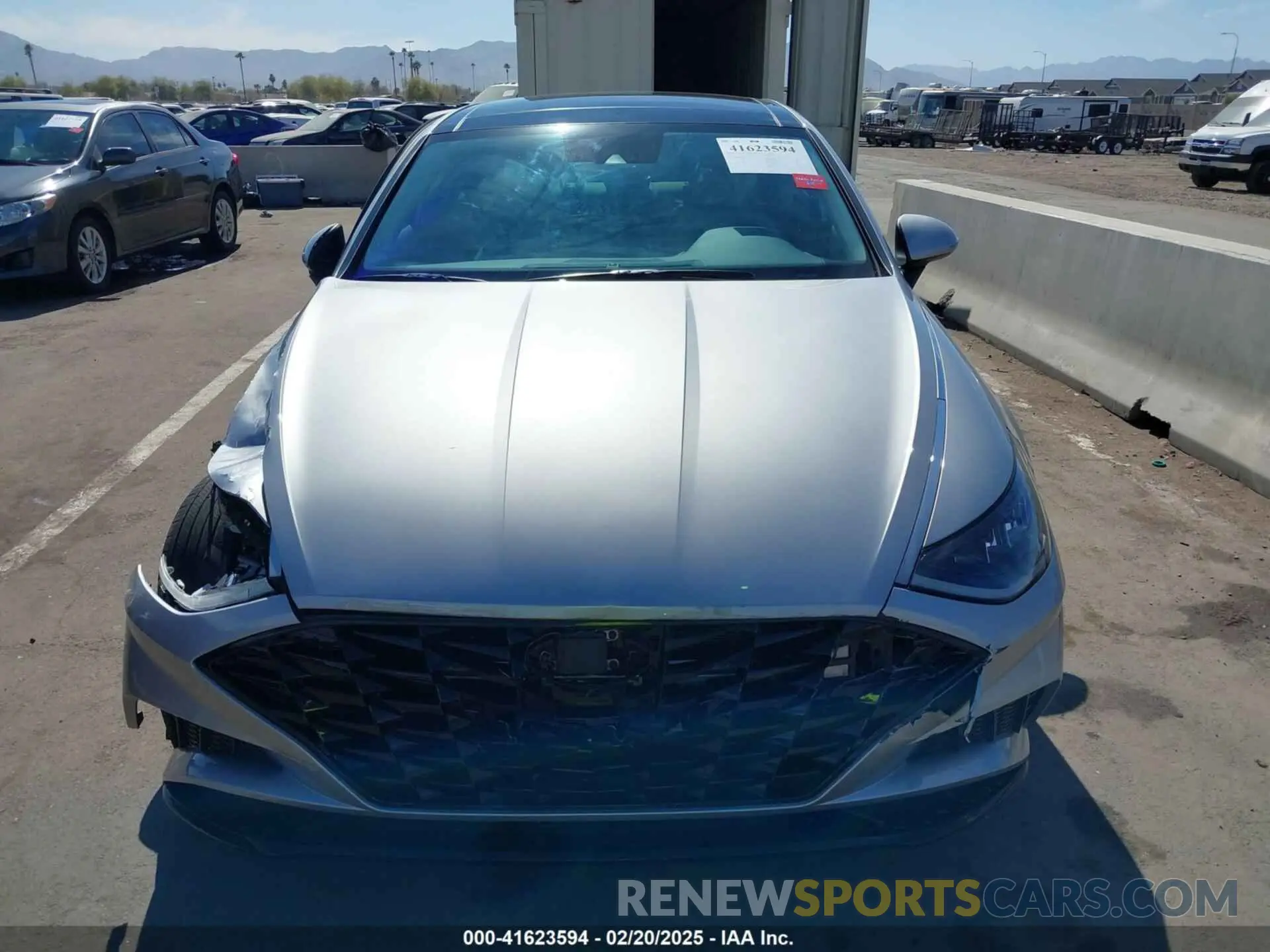 12 fotografías del automóvil dañado KMHL14JA1MA159792 HYUNDAI SONATA 2021