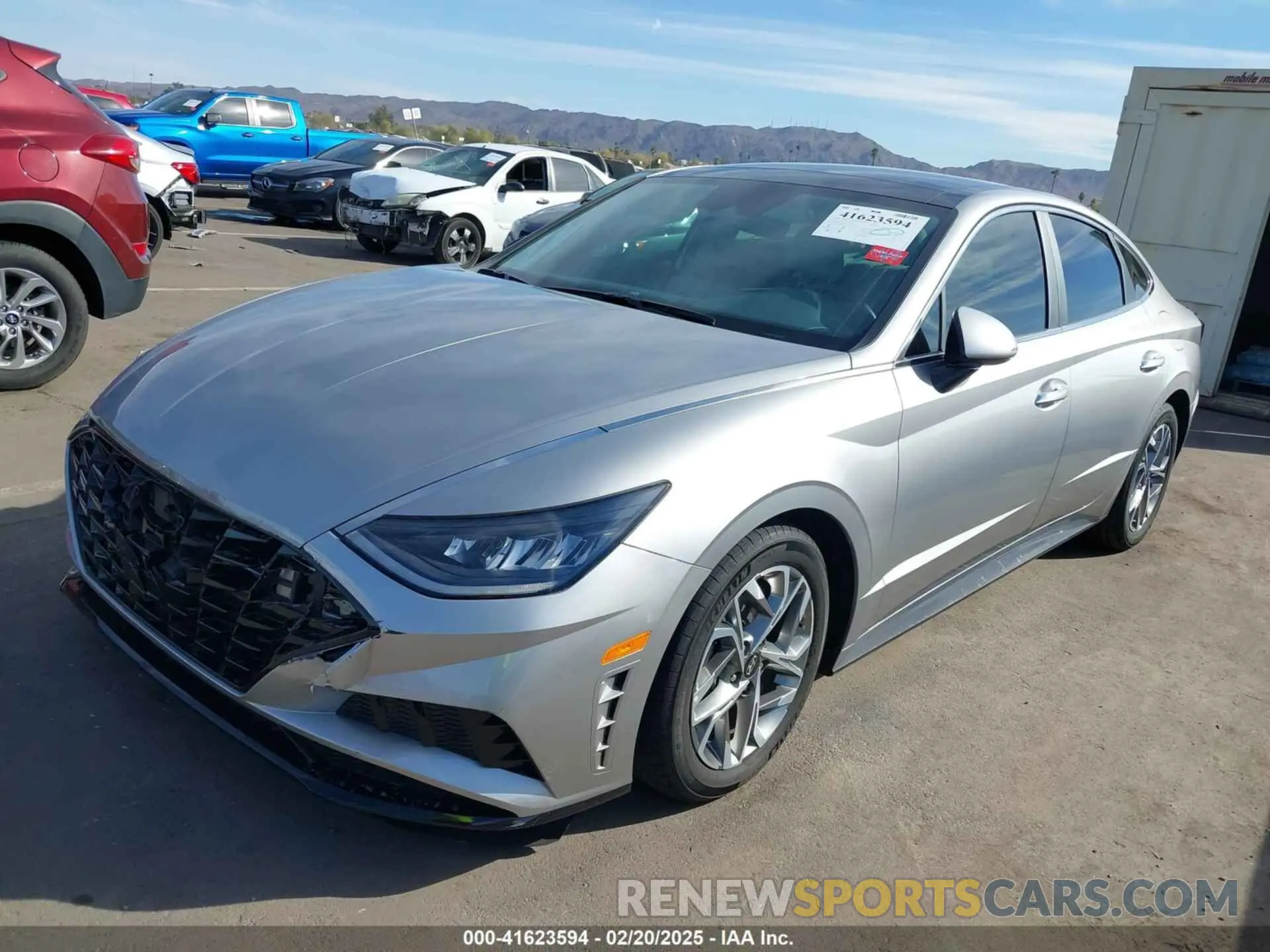 2 fotografías del automóvil dañado KMHL14JA1MA159792 HYUNDAI SONATA 2021