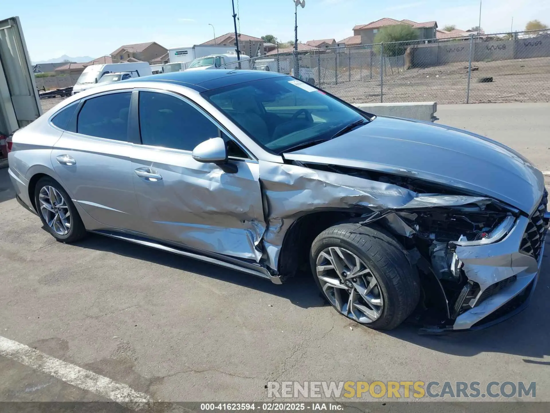 6 fotografías del automóvil dañado KMHL14JA1MA159792 HYUNDAI SONATA 2021