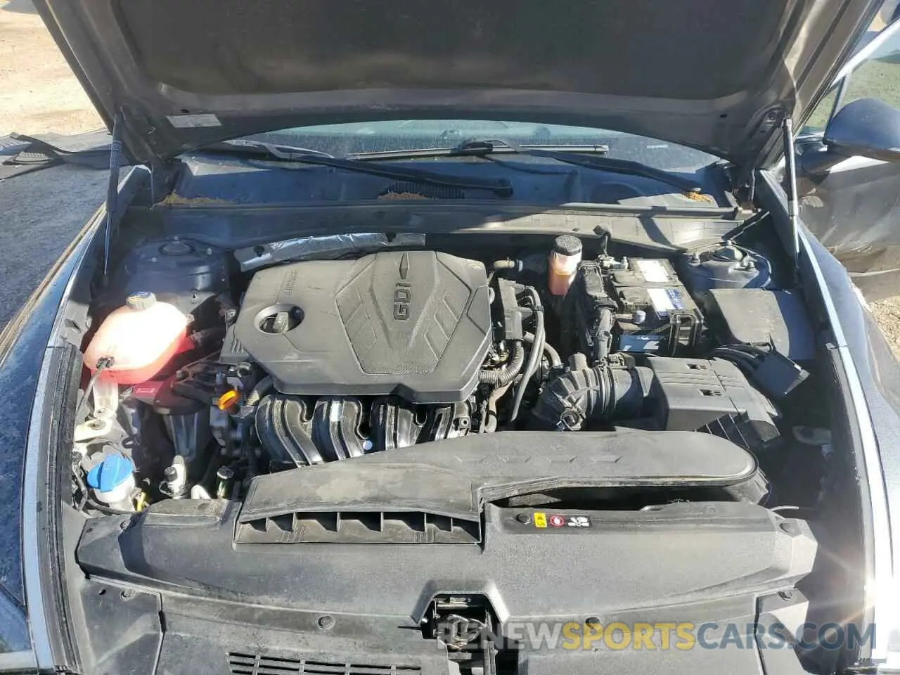 13 fotografías del automóvil dañado KMHL14JA4MA143909 HYUNDAI SONATA 2021
