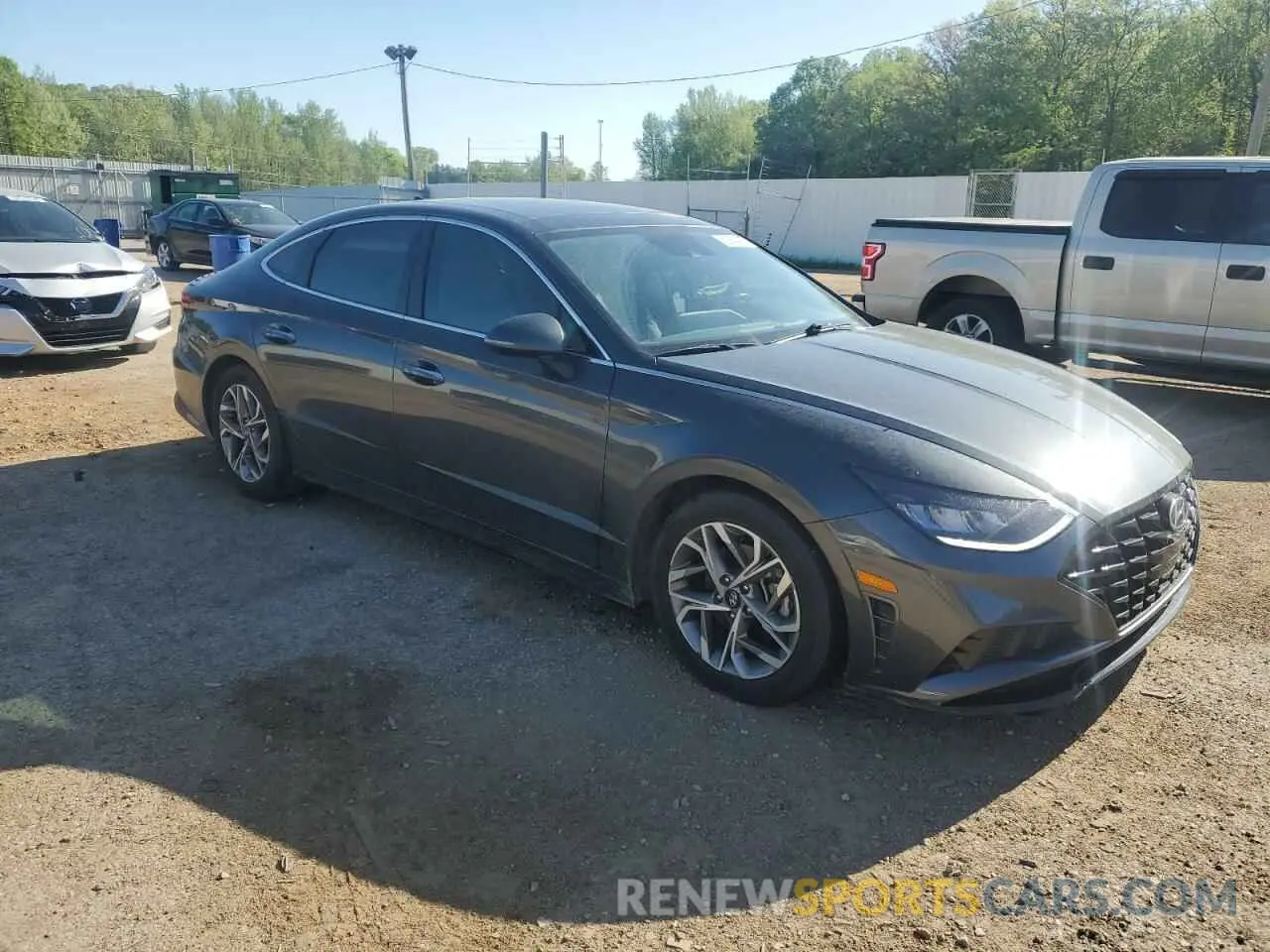 4 fotografías del automóvil dañado KMHL14JA4MA143909 HYUNDAI SONATA 2021
