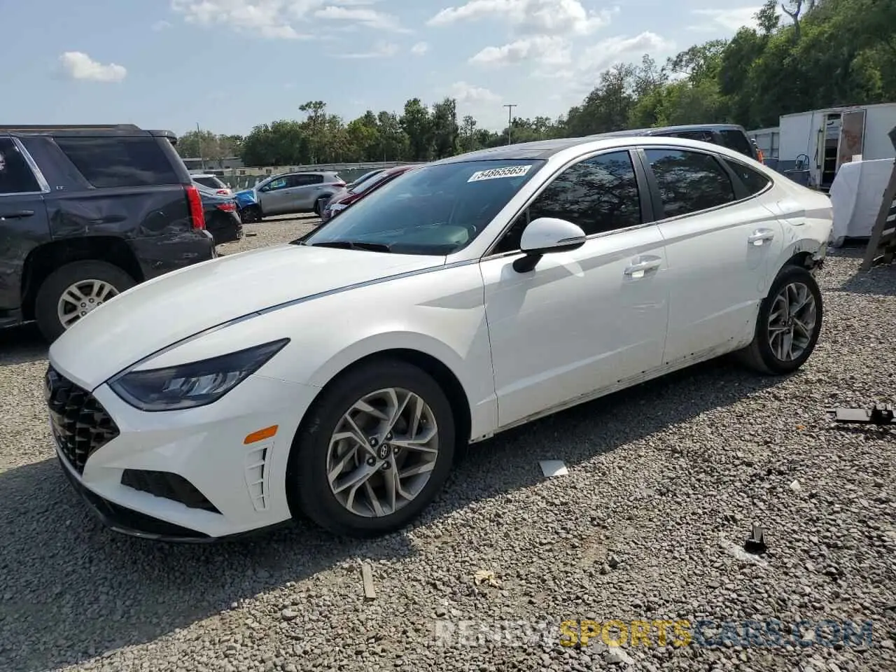 1 fotografías del automóvil dañado KMHL14JA4MA158720 HYUNDAI SONATA 2021