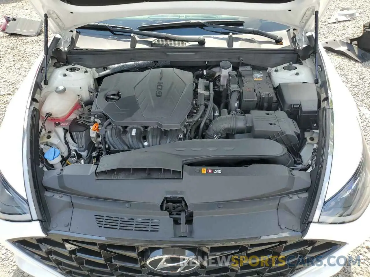 11 fotografías del automóvil dañado KMHL14JA4MA158720 HYUNDAI SONATA 2021