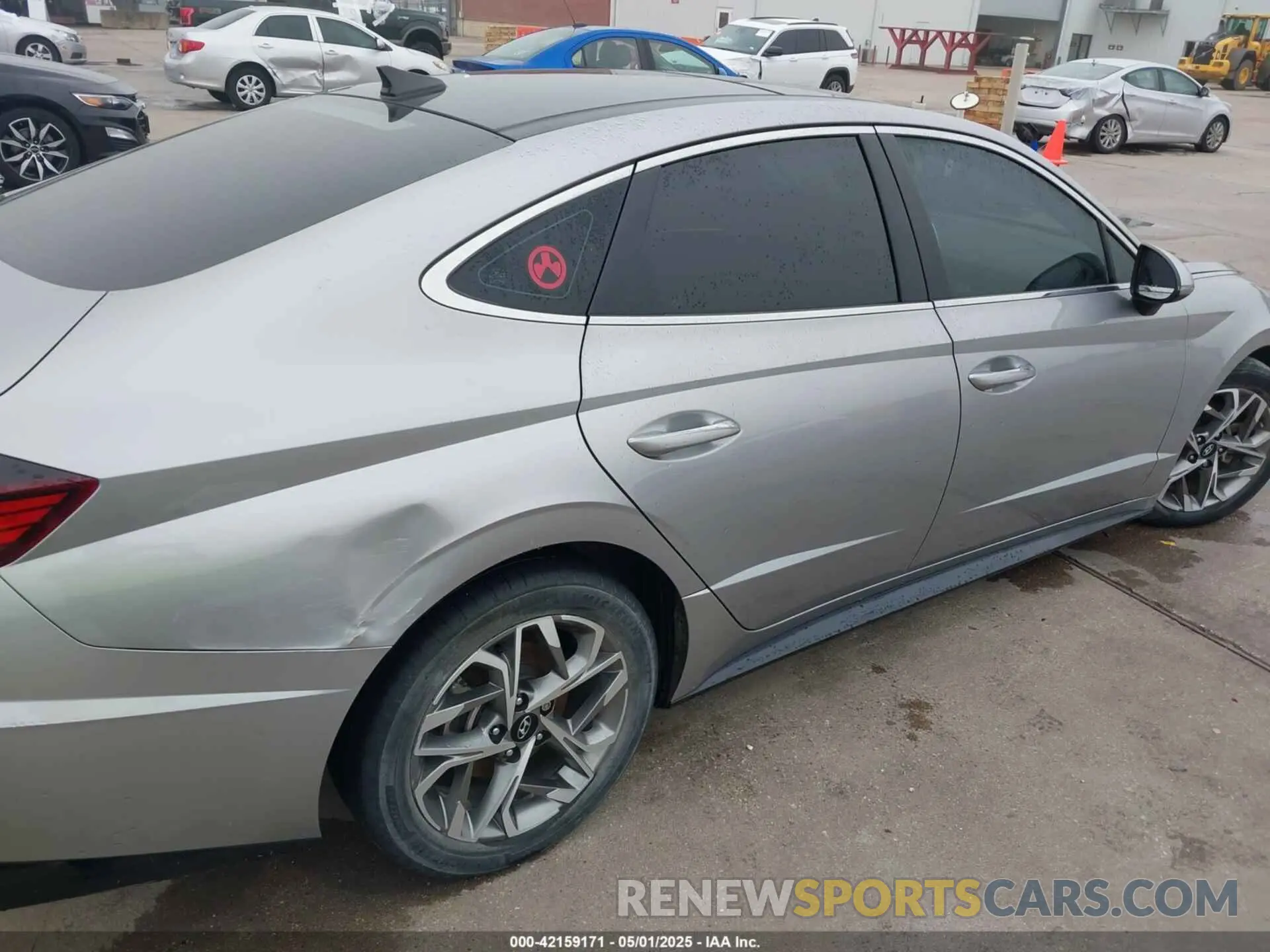 19 fotografías del automóvil dañado KMHL14JA5MA160167 HYUNDAI SONATA 2021