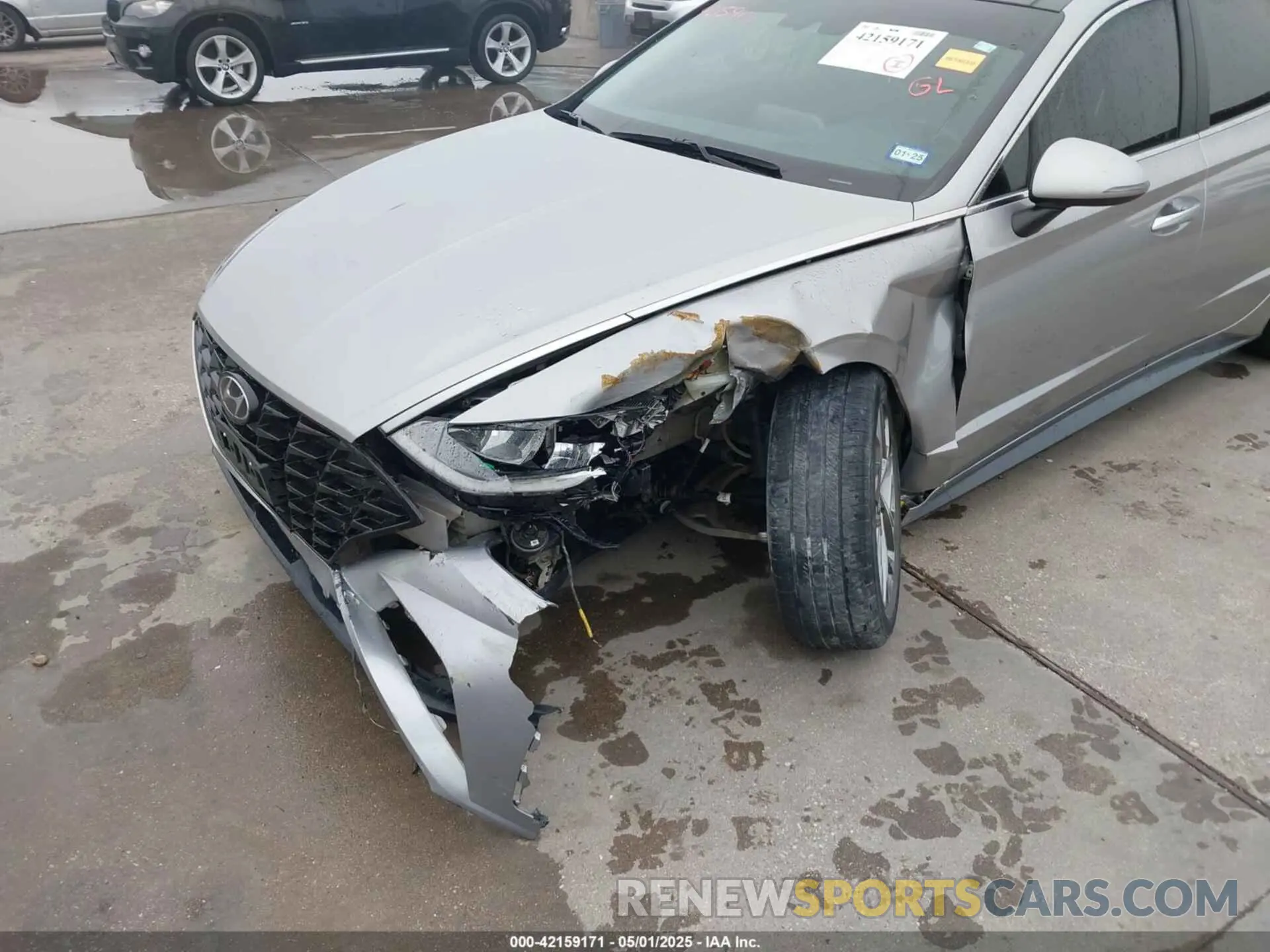 6 fotografías del automóvil dañado KMHL14JA5MA160167 HYUNDAI SONATA 2021