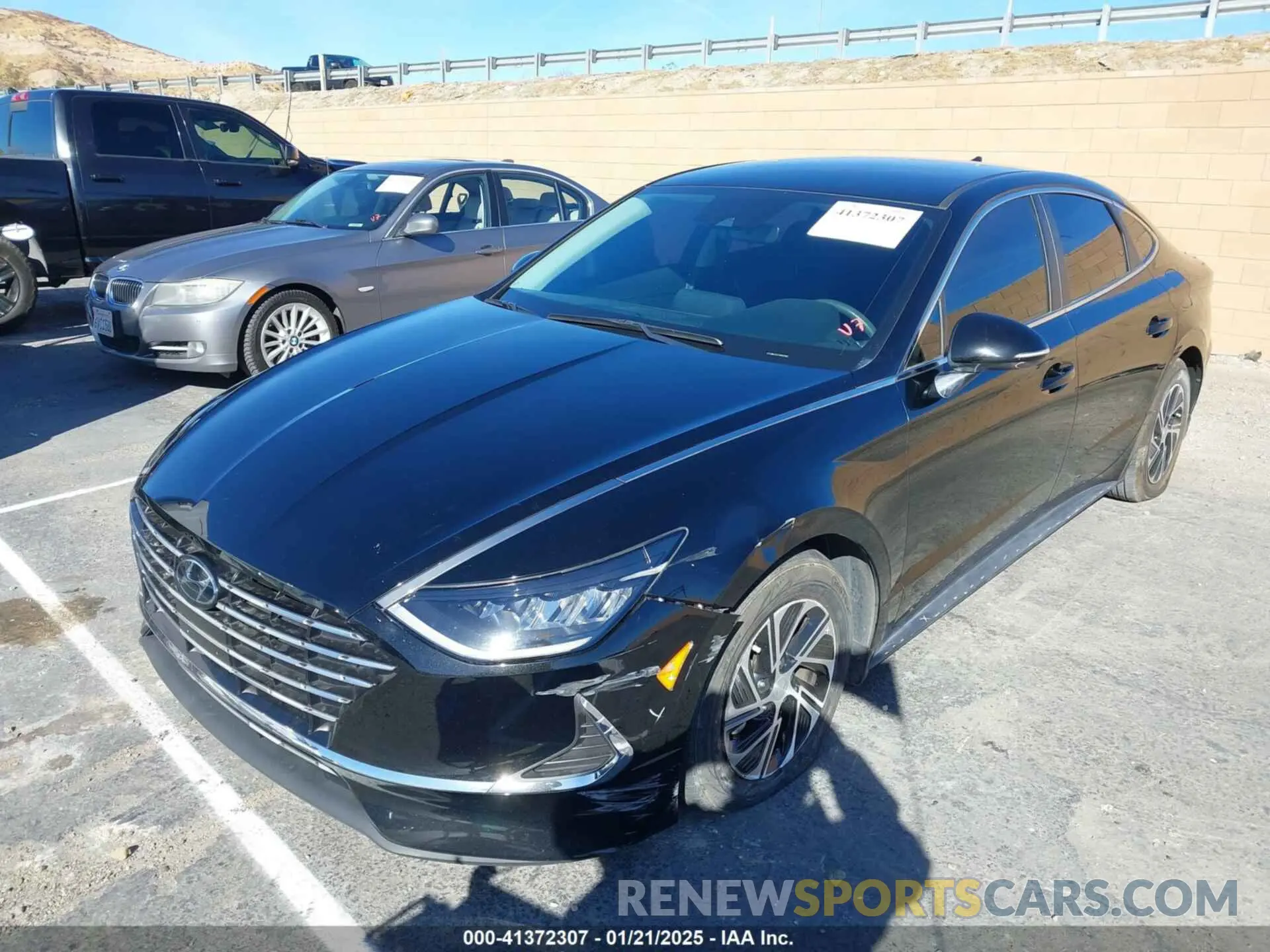 2 fotografías del automóvil dañado KMHL24JJ1MA023692 HYUNDAI SONATA 2021