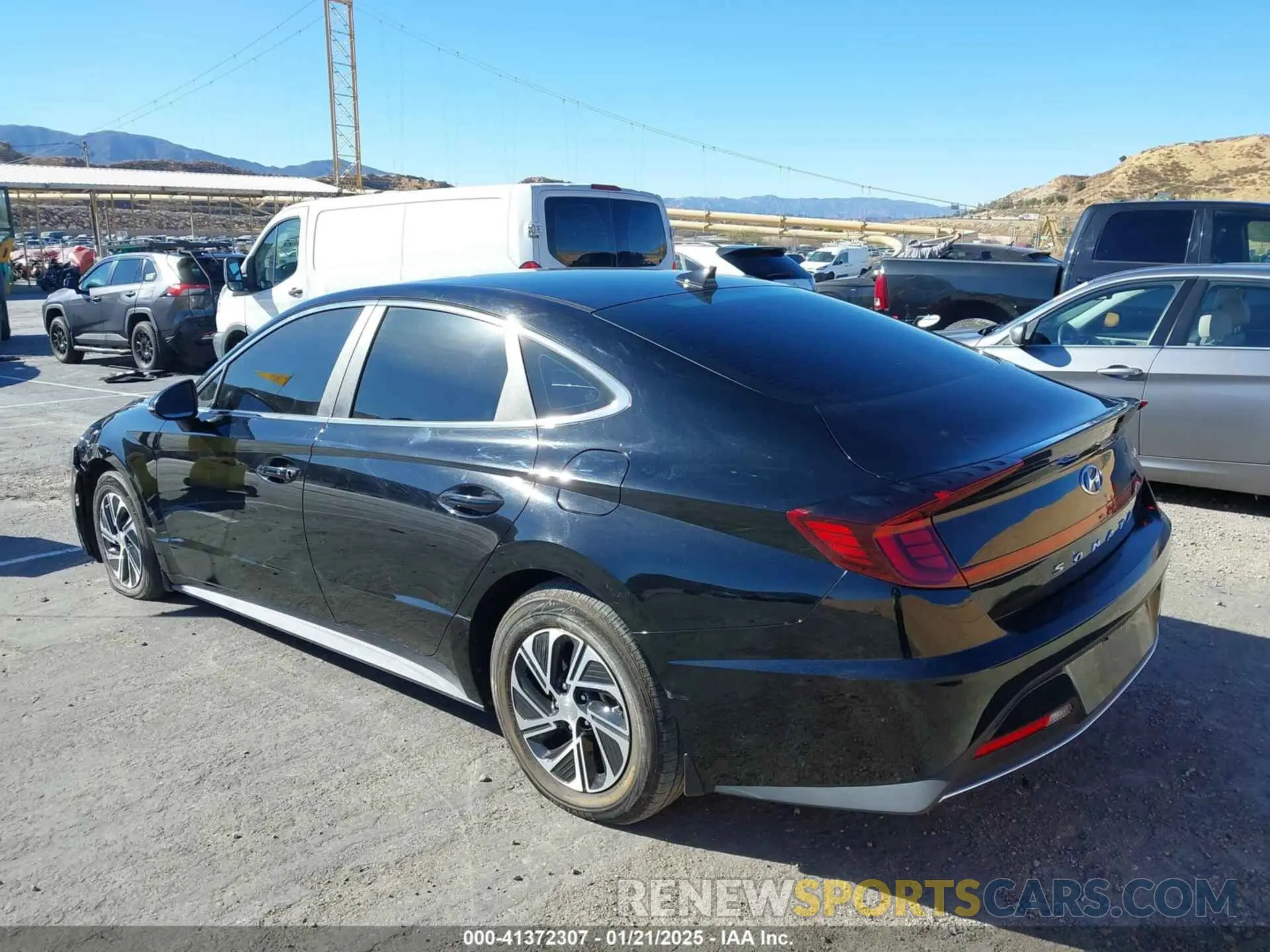 3 fotografías del automóvil dañado KMHL24JJ1MA023692 HYUNDAI SONATA 2021