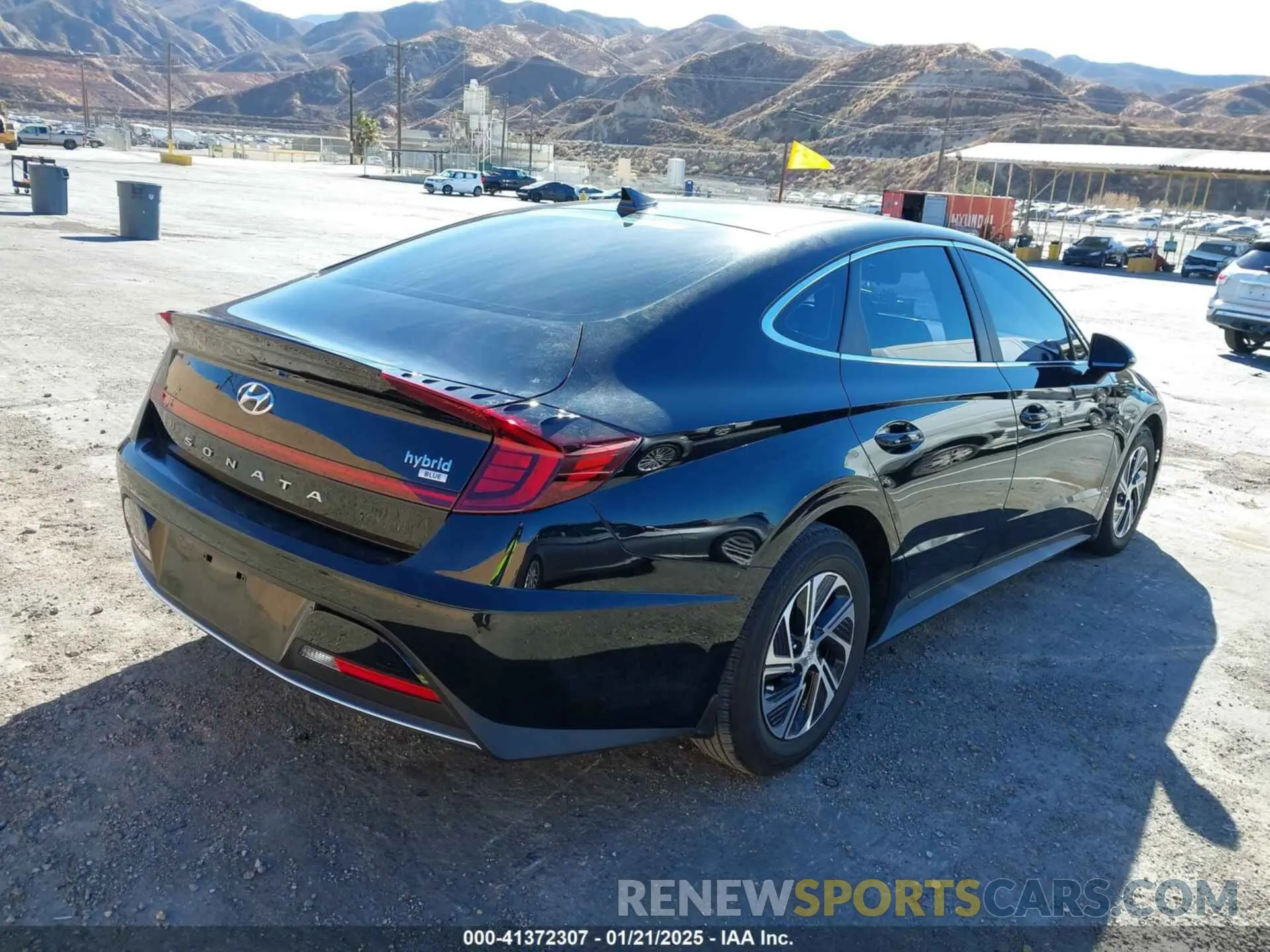 4 fotografías del automóvil dañado KMHL24JJ1MA023692 HYUNDAI SONATA 2021