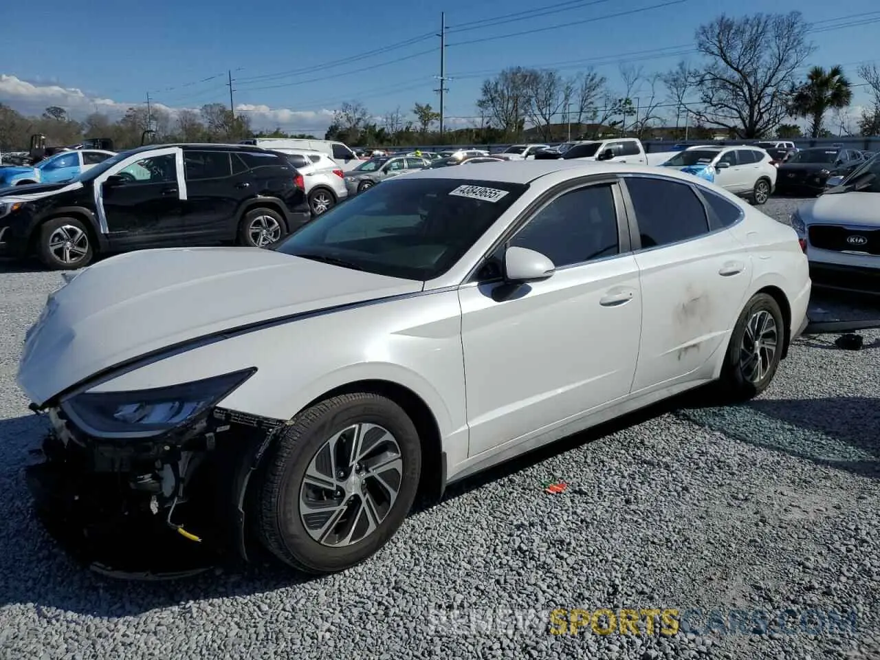 1 fotografías del automóvil dañado KMHL24JJ7MA030226 HYUNDAI SONATA 2021