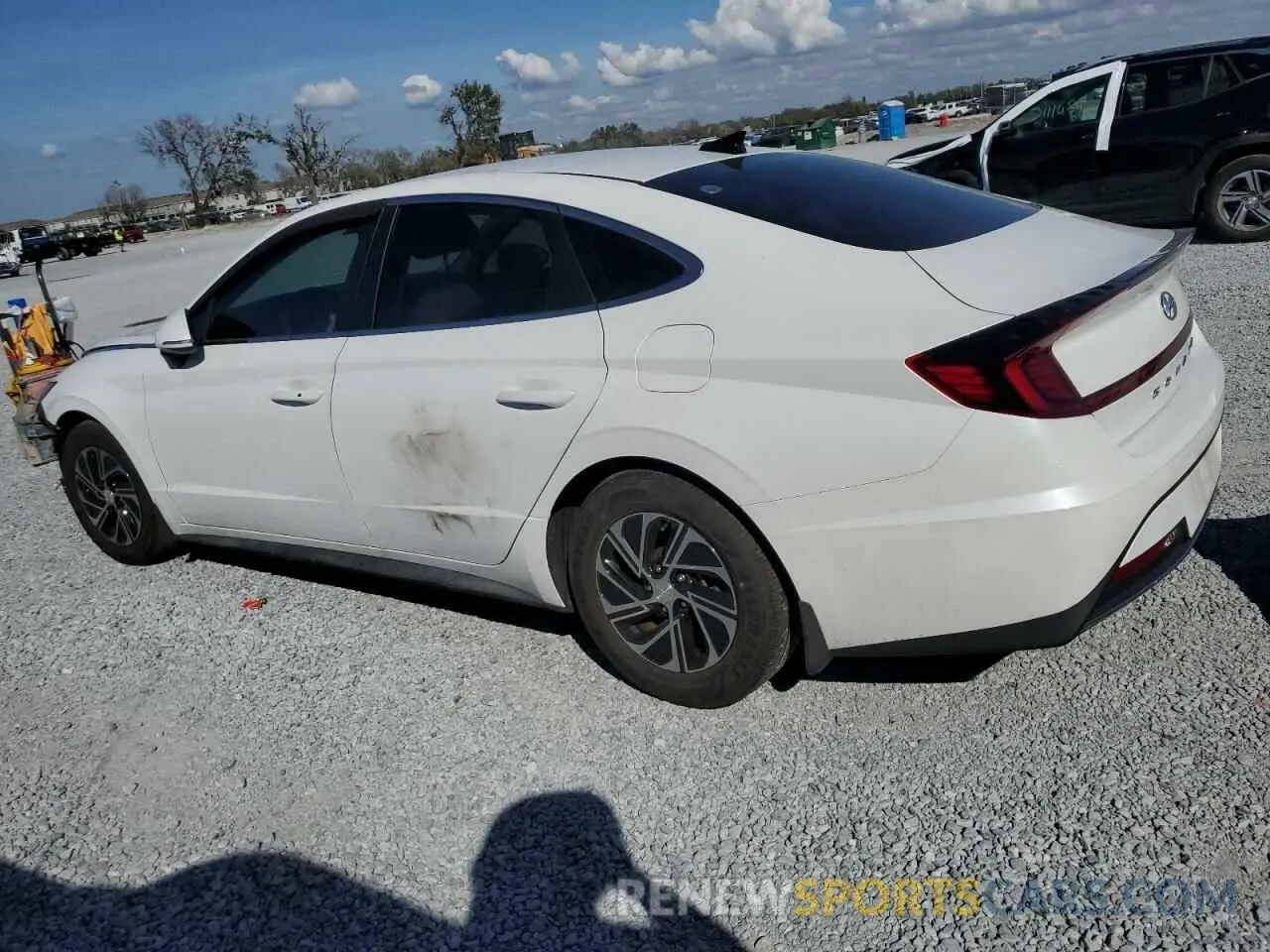 2 fotografías del automóvil dañado KMHL24JJ7MA030226 HYUNDAI SONATA 2021