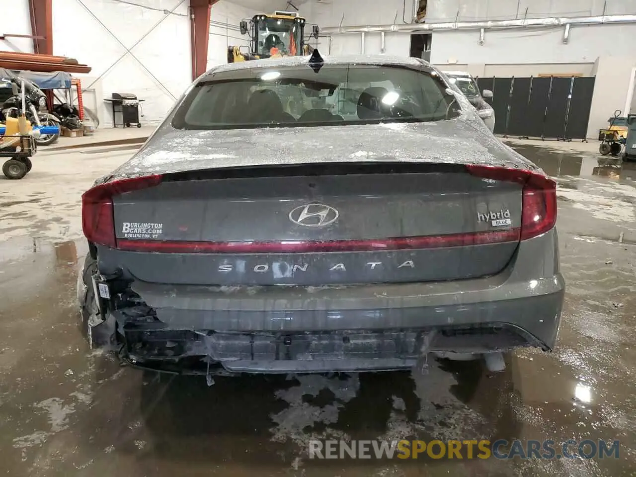 6 fotografías del automóvil dañado KMHL24JJXMA018121 HYUNDAI SONATA 2021