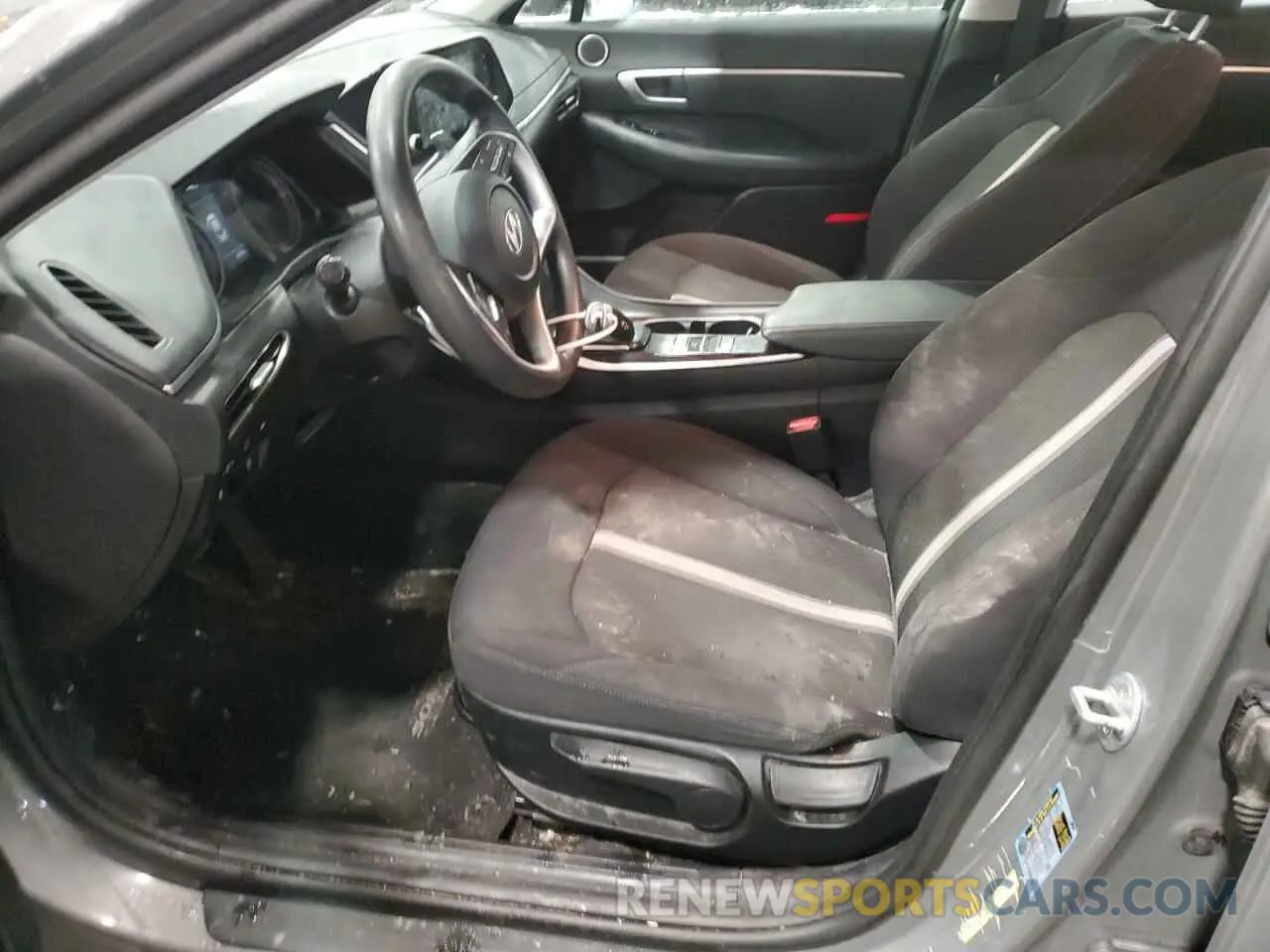 7 fotografías del automóvil dañado KMHL24JJXMA018121 HYUNDAI SONATA 2021