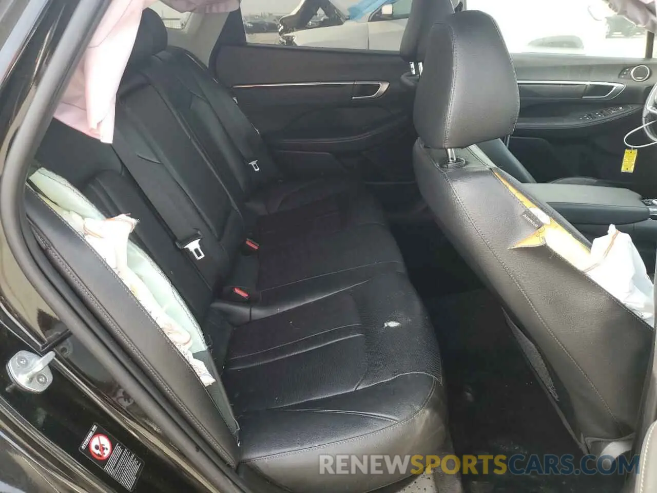 11 fotografías del automóvil dañado KMHL34J20MA156062 HYUNDAI SONATA 2021