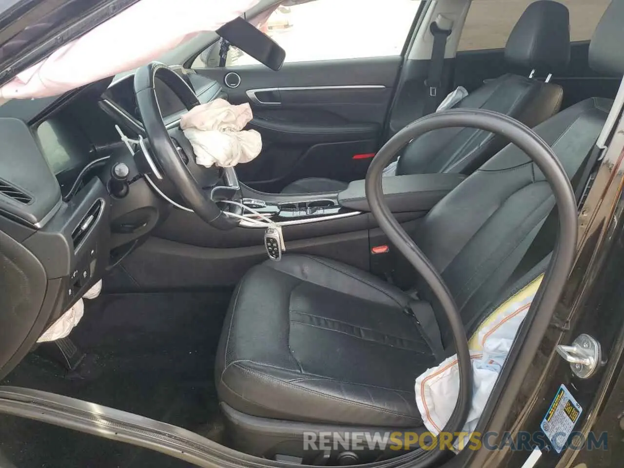 7 fotografías del automóvil dañado KMHL34J20MA156062 HYUNDAI SONATA 2021