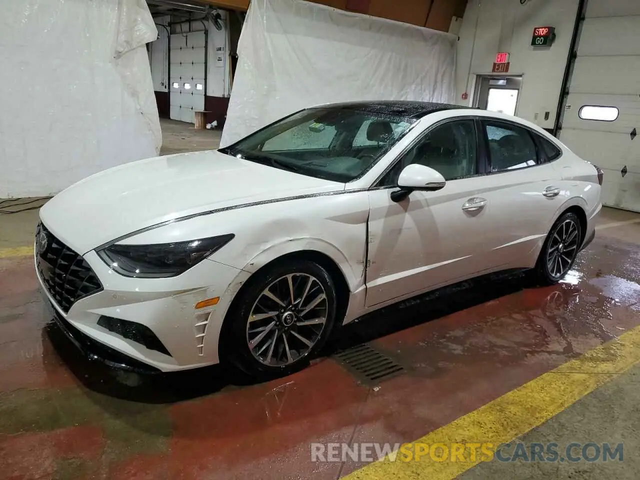 1 fotografías del automóvil dañado KMHL34J21MA153459 HYUNDAI SONATA 2021