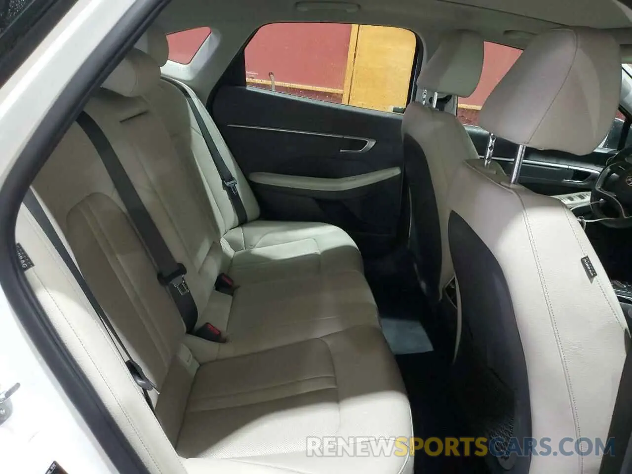 10 fotografías del automóvil dañado KMHL34J21MA153459 HYUNDAI SONATA 2021