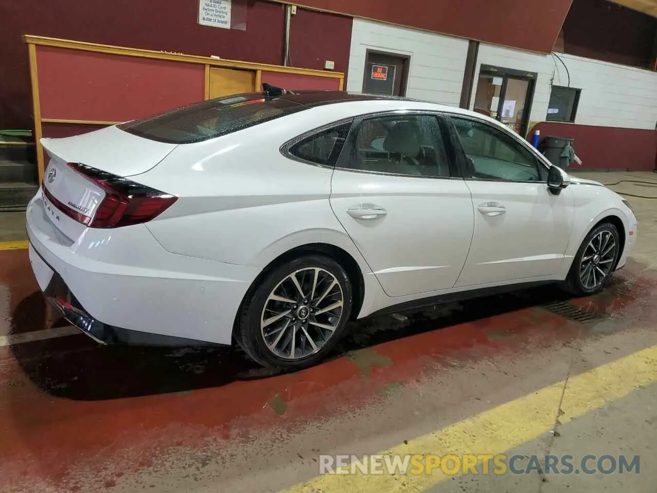 3 fotografías del automóvil dañado KMHL34J21MA153459 HYUNDAI SONATA 2021