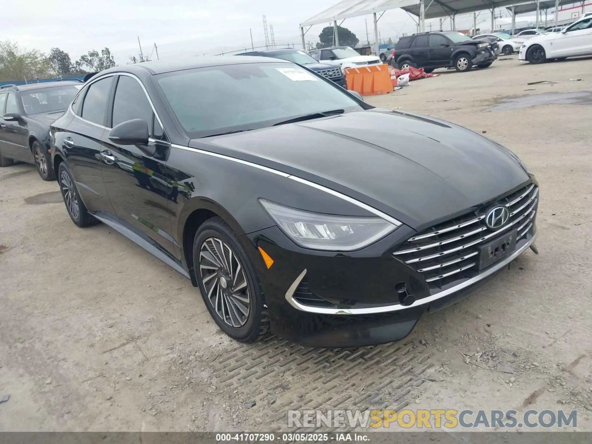 1 fotografías del automóvil dañado KMHL34JJ1MA024239 HYUNDAI SONATA 2021