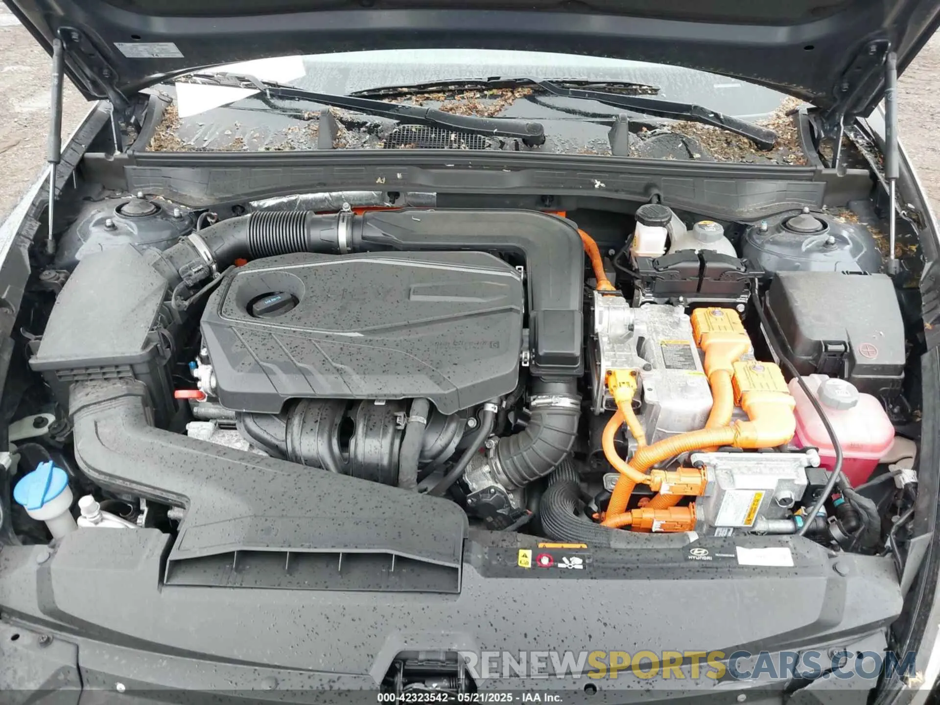 10 fotografías del automóvil dañado KMHL34JJ3MA020001 HYUNDAI SONATA 2021
